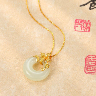 White Jade Auspicious Necklace-Your Soul Place